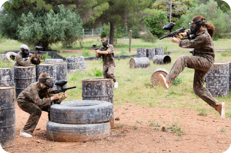 Paintball Shooting War